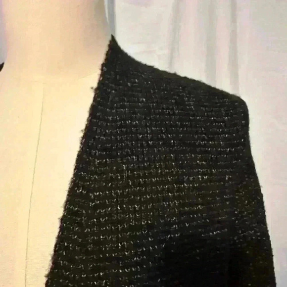 Time And Tru Open Long Cardigan. Black. Womens Sz M. Thick/Warm - Picture 3 of 7